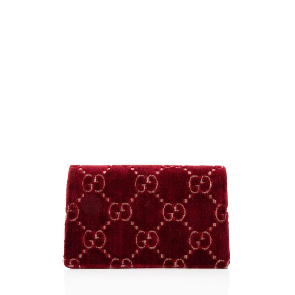 Gucci GG Velvet Crystal Dionysus Mini Shoulder Bag - Picture 3 of 10